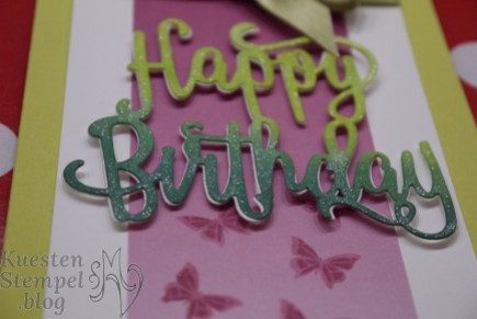 Thinlits Happy Birthday, You move me, Stampin' Up, Kuestenstempel.blog