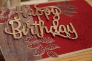 Thinlits Happy Birthday, Kreative Vielfalt, Bunt gemischt, Holzdekor, Kreativkiste, Stampin' Up, Kuestenstempel.blog