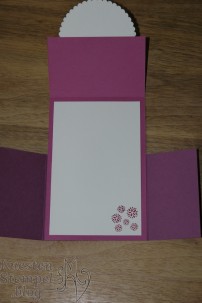 (Double) Dutch Fold Card, Kartentechnikbuch Nr. 2, Schönheit des Orients, Thinlits Formen Orient-Medaillons, Lagenweise Kreise, Stickmuster, Background Bits, Stampin' Up, Kuestenstempel.blog