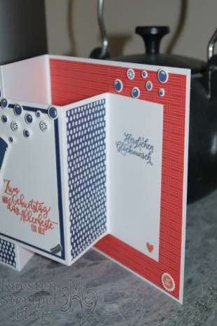 Double Joy Z Fold Card, Einfach spritzig, Einfach erfrischend, Auf Dich, Perfekter Geburtstag, Tuttifrutti, Blüten des Augenblicks, Stampin' Up, Kuestenstempel.blog